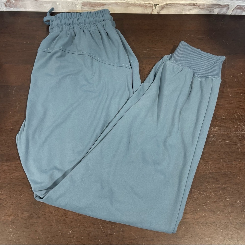 Salty wave soft blue Track Pants small